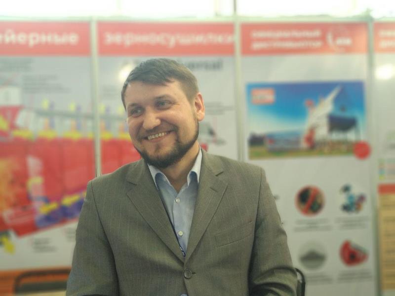 Агротехмаш представил горизонтальную зерносушилку на AgriTek/FarmTek Astana 2020