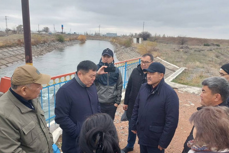 Кыргызстан подаст воду в Жамбылскую область для орошения