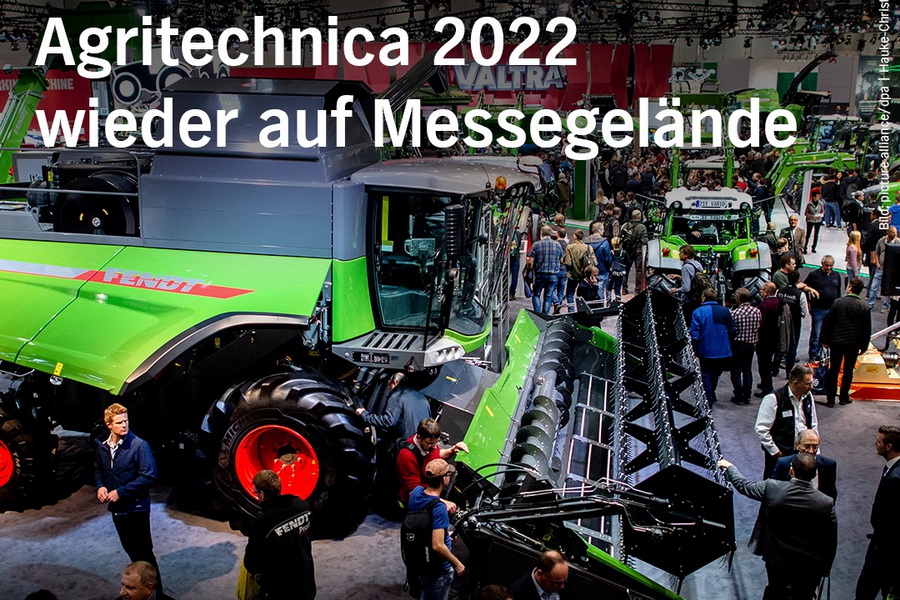 Крупнейшая выставка Agritechnica 2022 откроется в Ганновере в феврале
