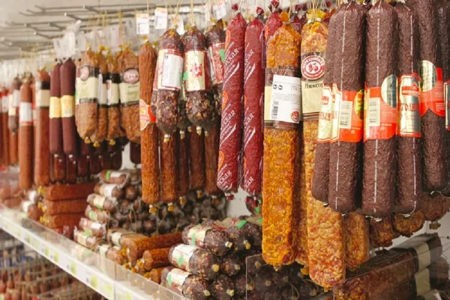 РК входит в число крупнейших импортеров колбасных изделий из РФ