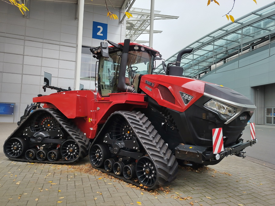 Самый мощный трактор Case представили на Agritechnica