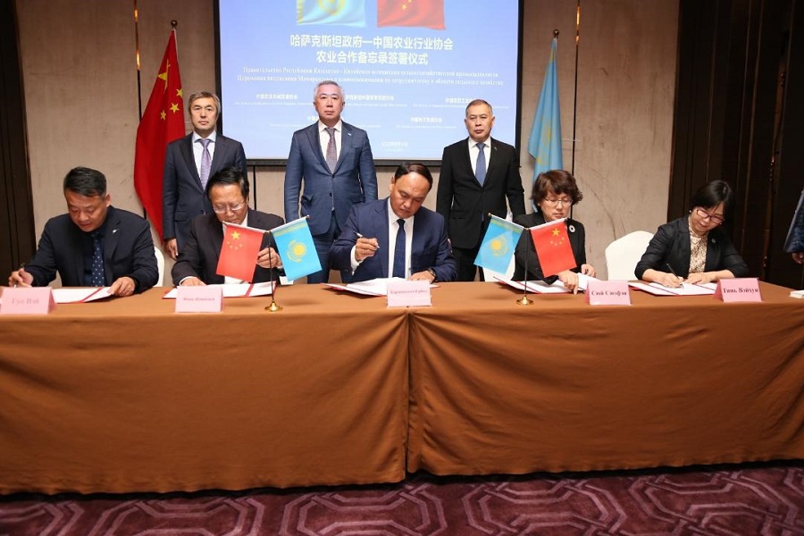 Казахстан и Китай создадут орган по вопросам сельхозсотрудничества