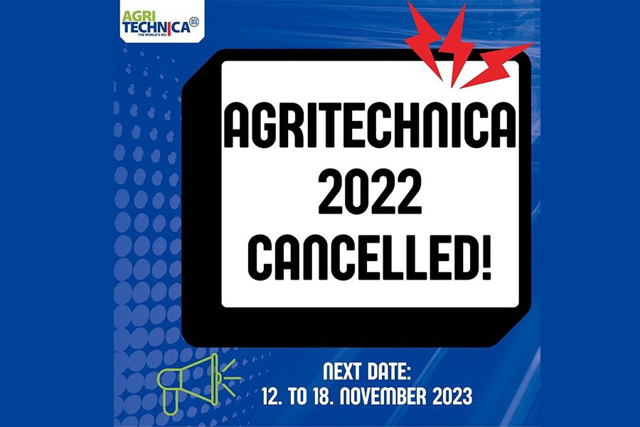 Выставка Agritechnica перенесена на 2023 год