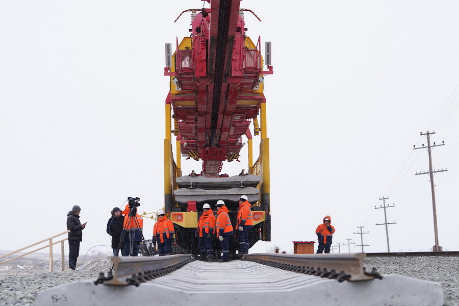 Строительство новой железной дороги в Китай начато в Абайской области