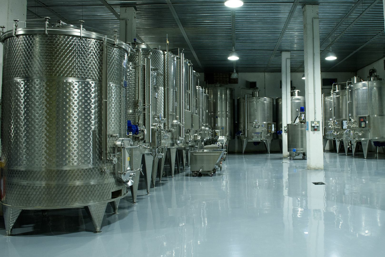 Ферментация вина. Бродильное производство. Емкости для производства вина. Винодельческое оборудование. Бродильные емкости для вина.