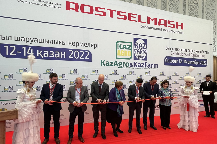 Крупнейшие выставки KazAgro/KazFarm открылись в Астане