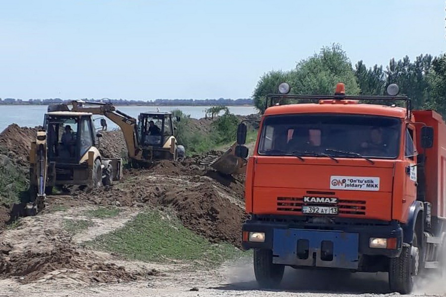 В Туркестанской области под водой оказались 7,5 тыс. га посевов