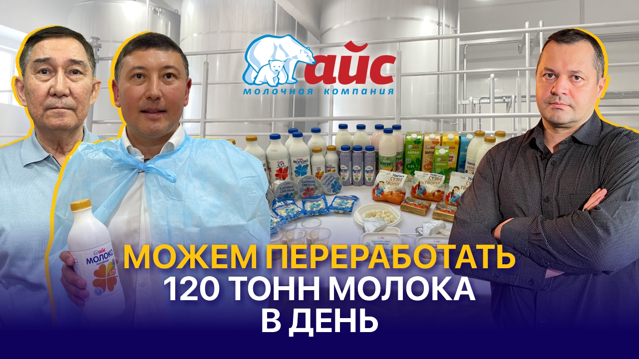 Как делают качественные молочные продукты в Казахстане?